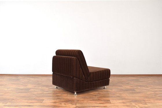 Image 1 of Mid Century Deutscher Loungesessel, 1970er Jahre.