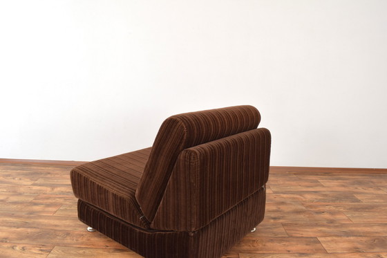 Image 1 of Mid Century Deutscher Loungesessel, 1970er Jahre.