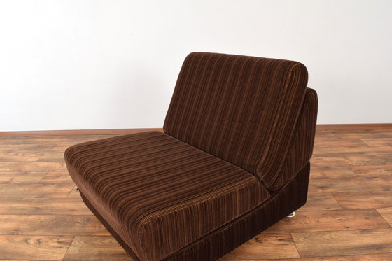 Image 1 of Mid Century Deutscher Loungesessel, 1970er Jahre.