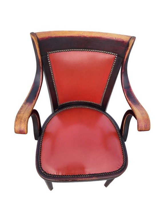 Image 1 of Set Aus Zwei Original Thonet-Sesseln Von Adolf Loos