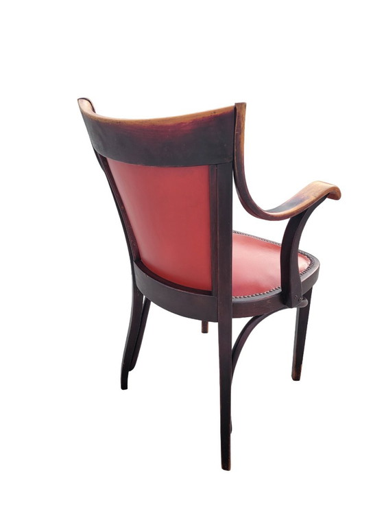 Image 1 of Set Aus Zwei Original Thonet-Sesseln Von Adolf Loos