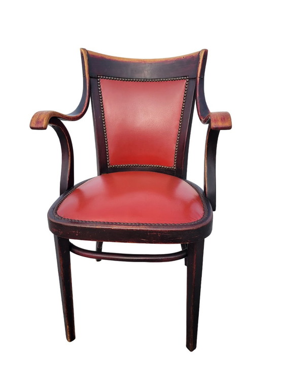 Image 1 of Set Aus Zwei Original Thonet-Sesseln Von Adolf Loos