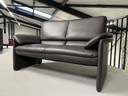 Leolux Catalpa 2-Sitzer-Sofa hoch braun