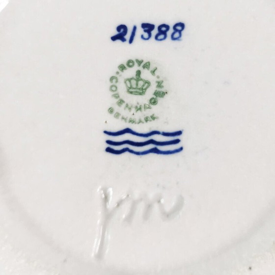 Image 1 of Vintage Tortenständer von Jorgen Mogense für Royal Copenhagen, Dänemark 1960er Jahre