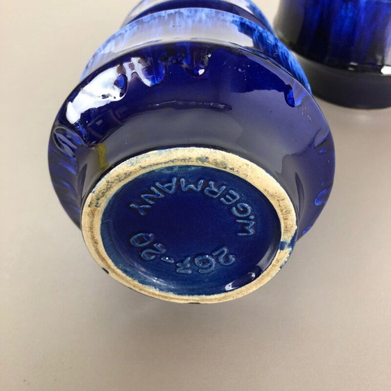 Image 1 of Paar alte Keramikvasen für Scheurich Serie 484, Deutschland 1970