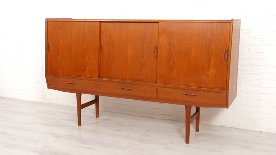 Image 1 of Vintage Highboard | Teakholz | Servierschrank | 180 cm