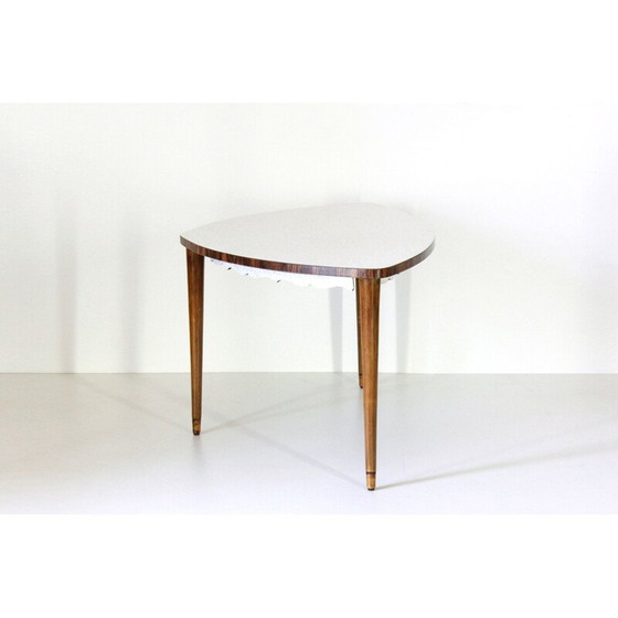 Image 1 of Dreieckiger Couchtisch aus Holz, 1950