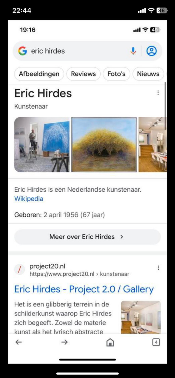 Image 1 of Eric Hirdes Gemälde