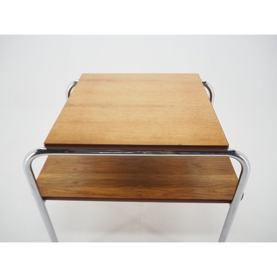 Image 1 of Vintage-Konsole aus Holz und Chrom