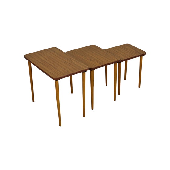 Image 1 of 3x Vintage Resopal-Nesttische