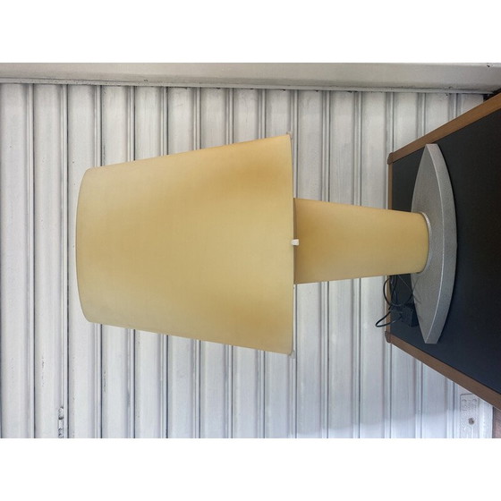 Image 1 of Vintage-Tischlampe 2850 aus sandgestrahltem Glas von Daniela Puppa für Fontana Arte, Italien 1991er