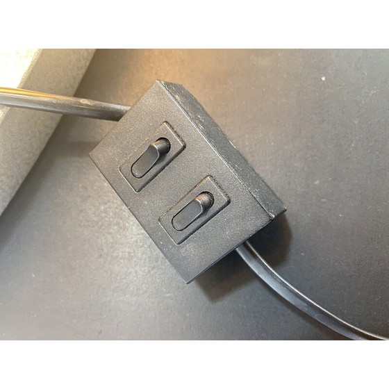 Image 1 of Vintage-Tischlampe 2850 aus sandgestrahltem Glas von Daniela Puppa für Fontana Arte, Italien 1991er