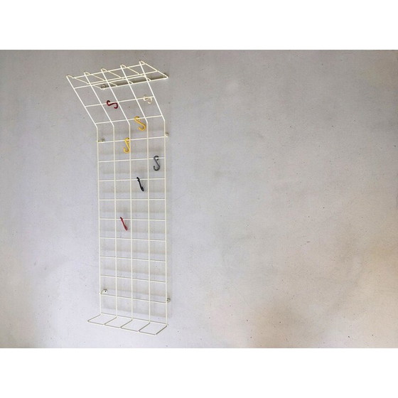 Image 1 of Vintage-Garderobe mit Hutablage und Schirmständer, 1970