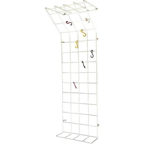 Image 1 of Vintage-Garderobe mit Hutablage und Schirmständer, 1970