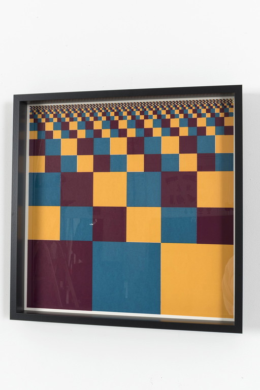 Gijs van den Elshout - Farbmuster Quadrat '64'