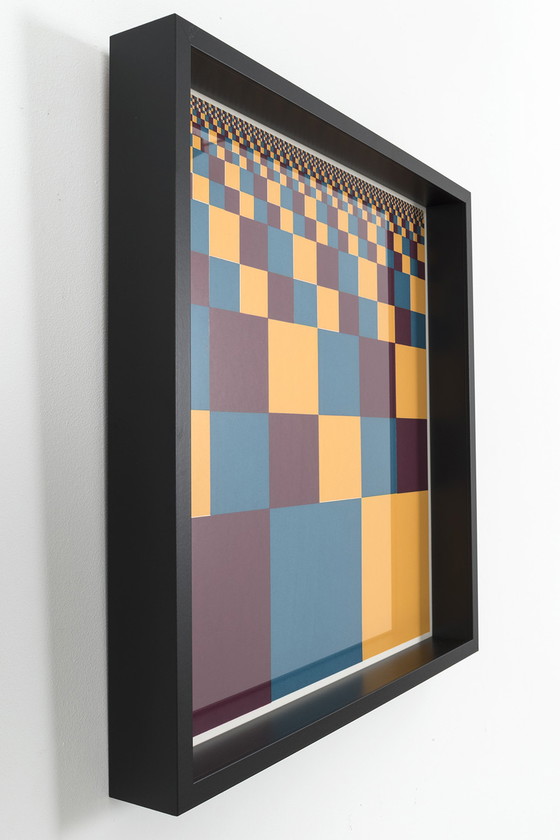 Image 1 of Gijs van den Elshout - Farbmuster Quadrat '64'