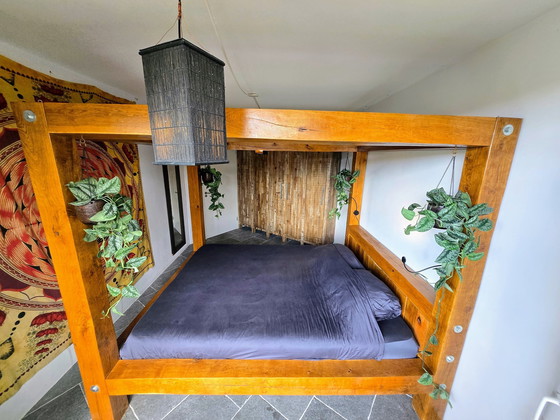 Image 1 of Massivholz Eiche King-Size Heavenly Bett