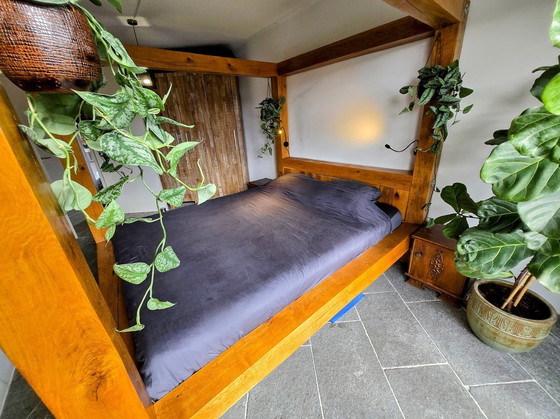 Image 1 of Massivholz Eiche King-Size Heavenly Bett