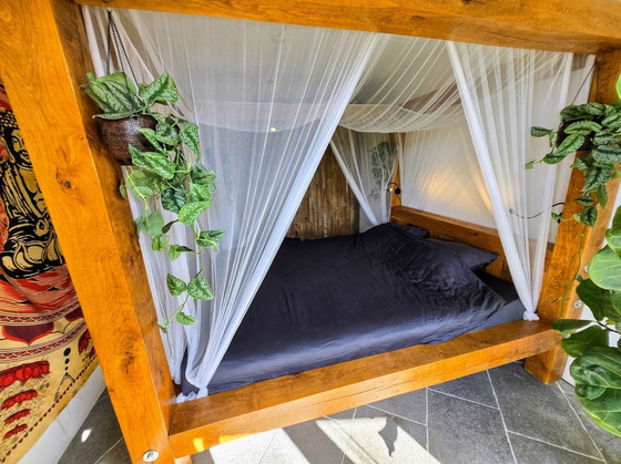 Image 1 of Massivholz Eiche King-Size Heavenly Bett