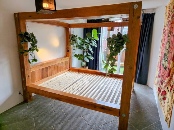 Image 1 of Massivholz Eiche King-Size Heavenly Bett