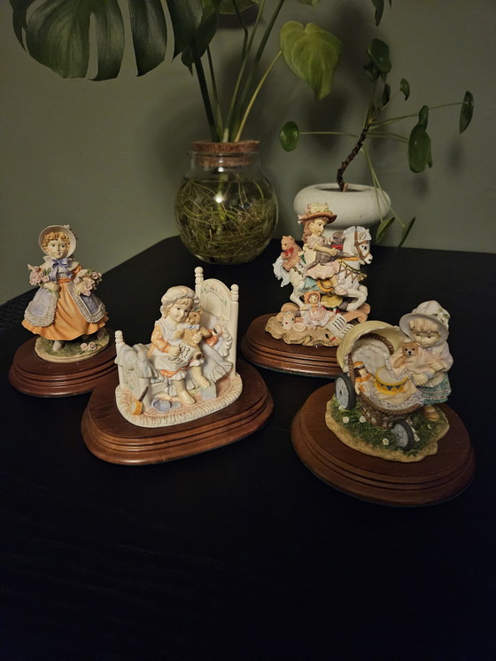 Image 1 of 4X 'Die Leonardo-Kollektion'-Figuren