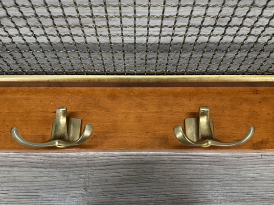 Image 1 of Retro Mid Century Art Deco Zug Kleiderständer