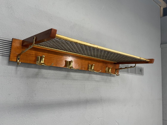 Image 1 of Retro Mid Century Art Deco Zug Kleiderständer