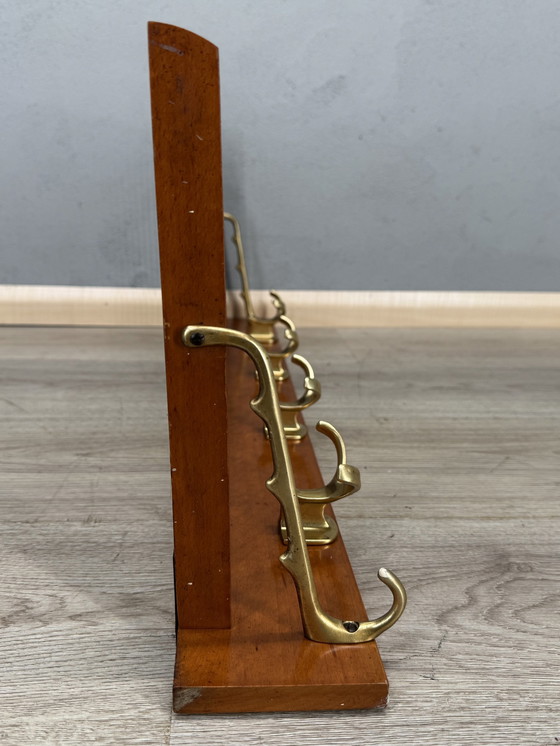 Image 1 of Retro Mid Century Art Deco Zug Kleiderständer