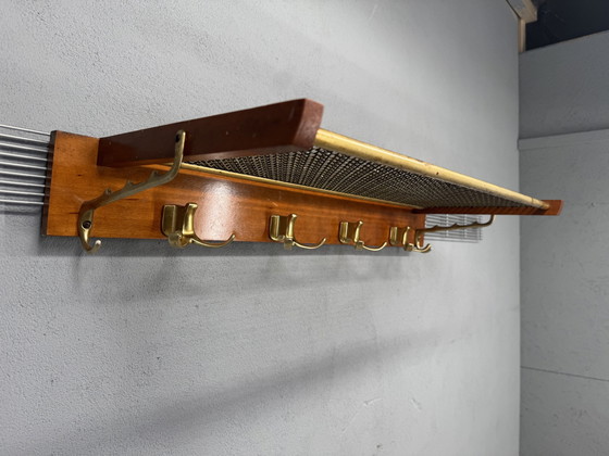 Image 1 of Retro Mid Century Art Deco Zug Kleiderständer