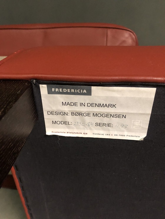 Image 1 of Vintage Børge Mogensen für Frederica Ottomane