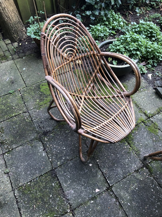 Image 1 of Vintage Rattan Stühle