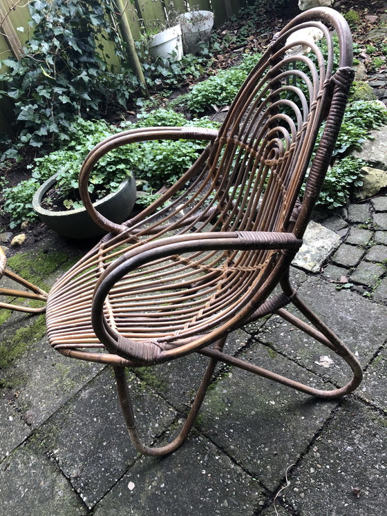 Image 1 of Vintage Rattan Stühle