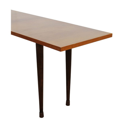 Vintage Couchtisch aus Holz, Tschechoslowakei 1960er Jahre