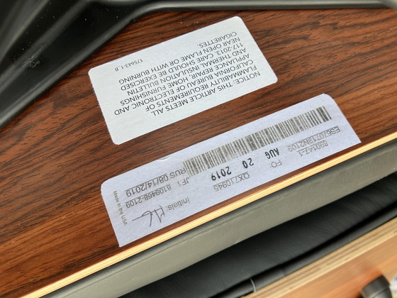 Image 1 of Herman Miller Eames Loungesessel + Ottomane Santos Palisander Neuzustand!!