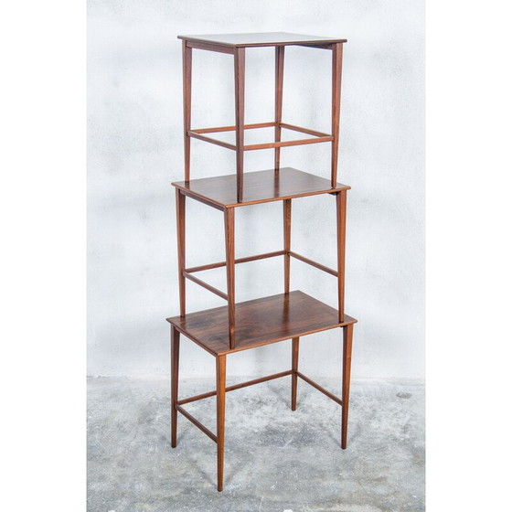 Image 1 of Vintage Nisttische aus Palisanderholz, Dänemark 1960