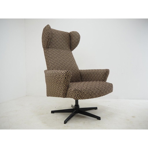 Mid Century Drehsessel, Tschechoslowakei 1960er Jahre