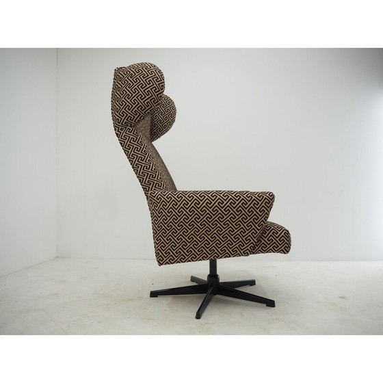 Image 1 of Mid Century Drehsessel, Tschechoslowakei 1960er Jahre