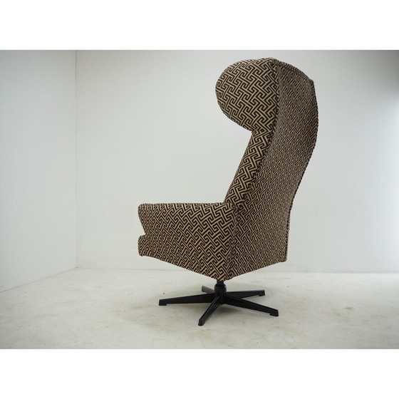 Image 1 of Mid Century Drehsessel, Tschechoslowakei 1960er Jahre