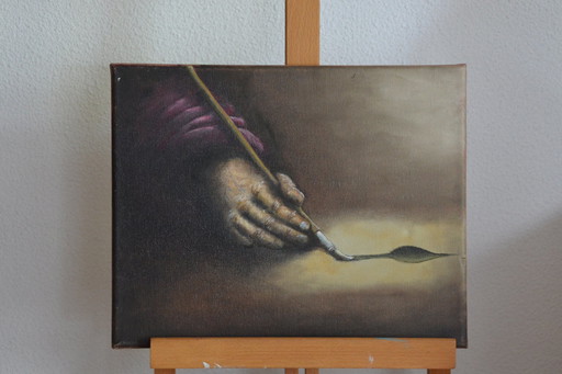 Ölgemälde des niederländischen Malers Joop Serno