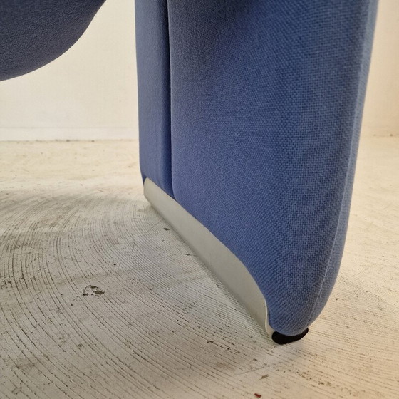 Image 1 of Vintage Groovy F598 Stuhl aus Originalwolle von Pierre Paulin für Artifort, 1980