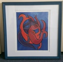 Donna Corbani Celestial Sea Siebdruck