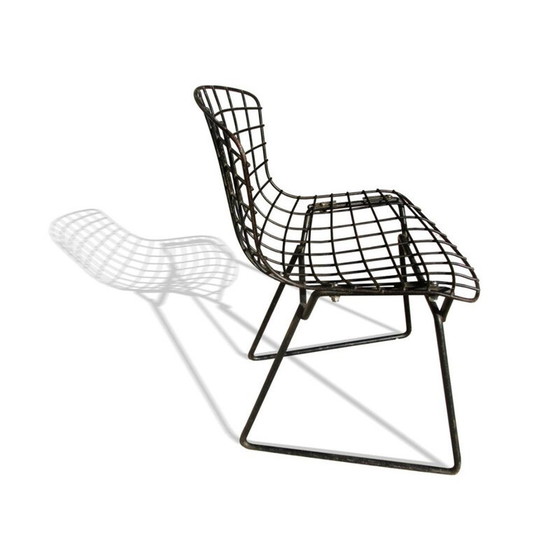 Image 1 of Alter Stahlstuhl von Harry Bertoia für Knoll International, USA 1952