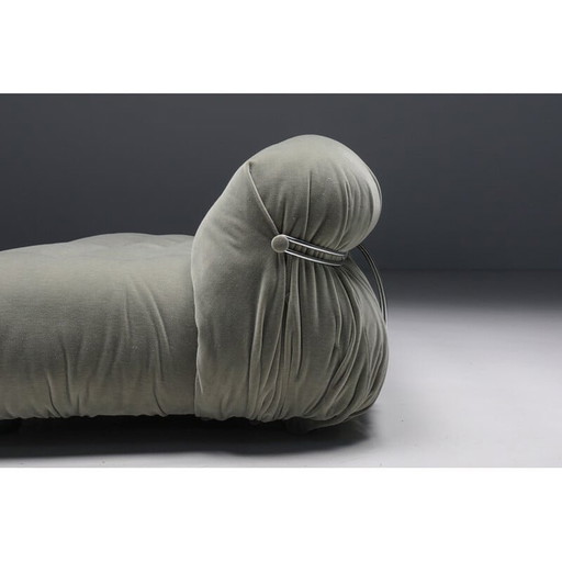 Mid Century Zweisitzer-Sofa Soriana von Afra und Tobia Scarpa für Cassina, 1970er Jahre