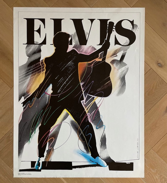 Image 1 of R.Szaybo, Elvis Presley, 1985, Wda Offset, Originalplakat