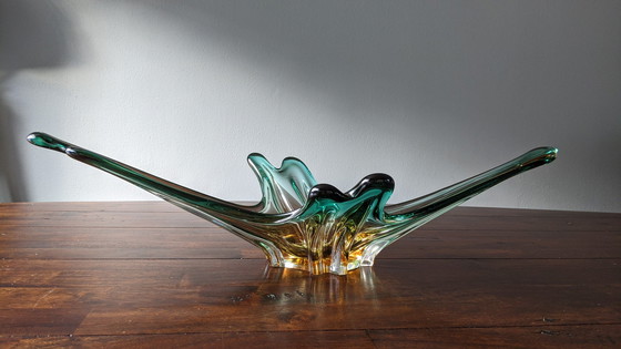 Image 1 of Vintage Glas Murano Schale