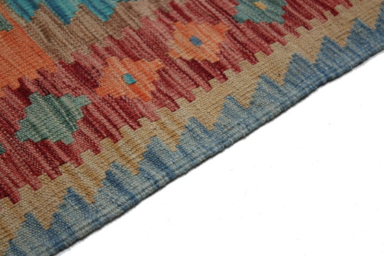 Image 1 of Original Old Style Kelim Afghan 294 X 203 Cm Top Zustand