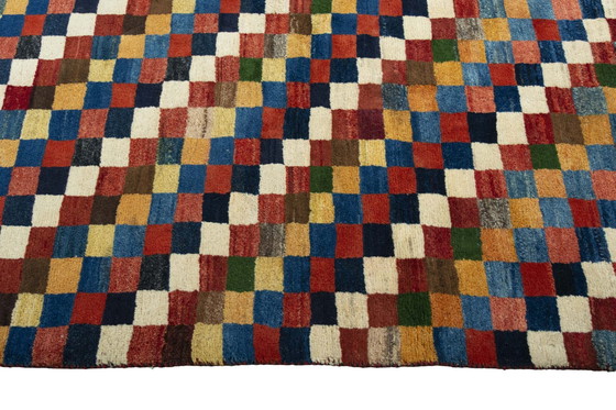 Image 1 of 230 X 155 Cm Handgeknüpfter Gabbeh Nomaden Teppich Aus Wolle