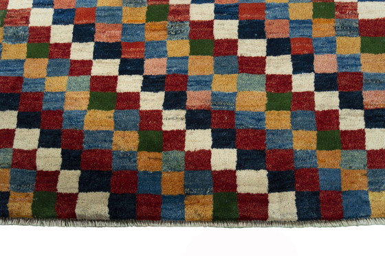 Image 1 of 230 X 155 Cm Handgeknüpfter Gabbeh Nomaden Teppich Aus Wolle