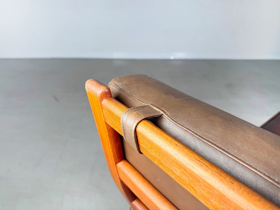 Image 1 of Midcentury Sessel Niels Eilersen Illum Wikkelsø Hochlehner Ottoman