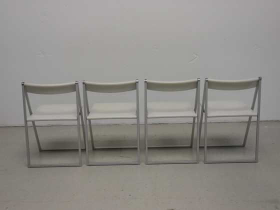 Image 1 of 4x Klappstuhl von Team Form Ag für Interlubke, 1971.